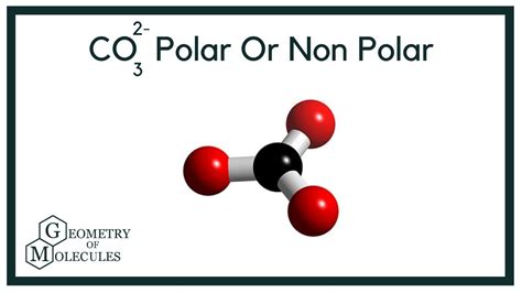 Co3 2 polar or nonpolar - This problem has been solved! You'll get a detailed solution from a subject matter expert that helps you learn core concepts. Question: Can you show (CO3) -2 is nonpolar but (SO3) -2 is polar. Please explain nicely. I am confused because one of them has the shape trigonal planar and the other one's shape is trigonal pyramidal.